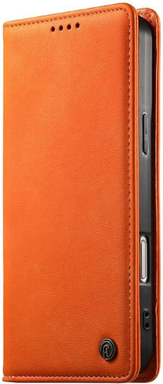 Df-019 Husa Book Portocalie Xiaomi Poco X8 Pro Max 5g