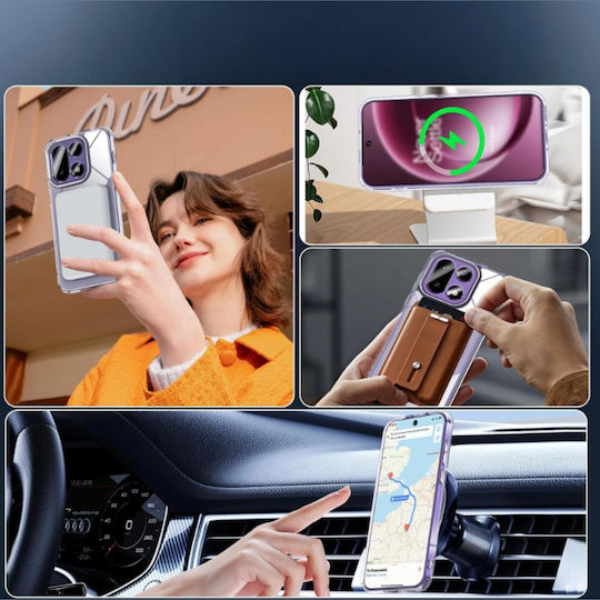 Tech-Protect Flexair Hybrid Umschlag Rückseite Silikon / Kunststoff Transparent (OnePlus 15)