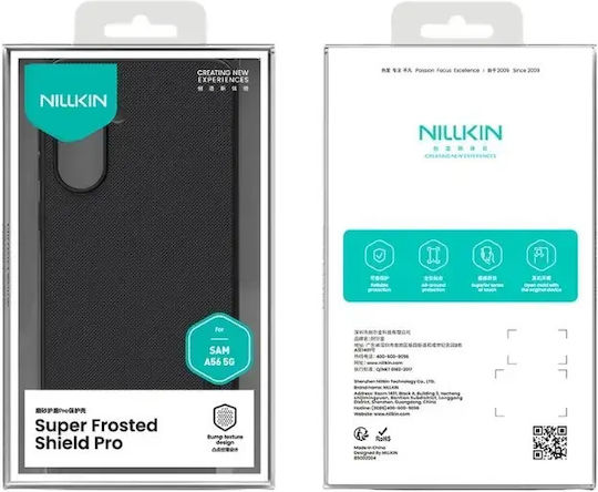 Nillkin Super Frosted Pro Back Cover Πλαστικό / Σιλικόνης Μαύρο (Galaxy A56)