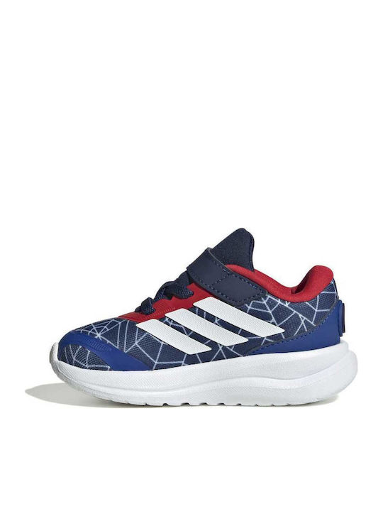Runfalcon Kids Sports Shoes Running with Hoop & Loop Closure Blue