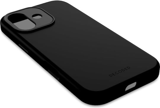 Decoded Antimicrobial Back Cover Silicon 1.2mm Negru (iPhone 17)