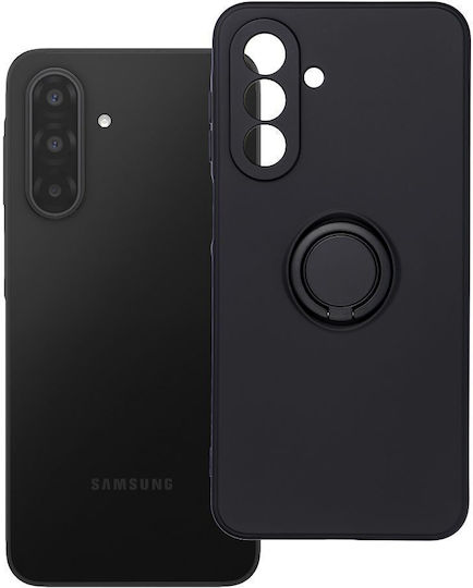 Umschlag Rückseite Silikon / Kunststoff Schwarz (Galaxy A17)
