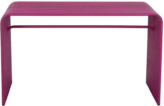 Intrepid Aluminum Dining Room Table Purple 121x70x70.5cm