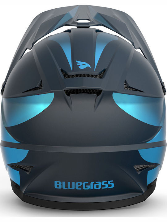 Bluegrass Full Face Bicycle Helmet Mountain Blue