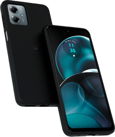 Motorola Back Cover Μαύρο (Moto G14)