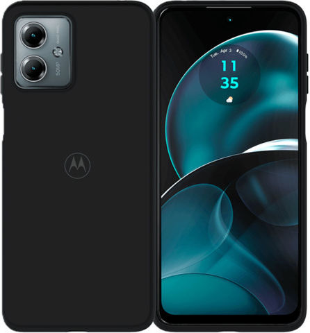 Motorola Back Cover Μαύρο (Moto G14)