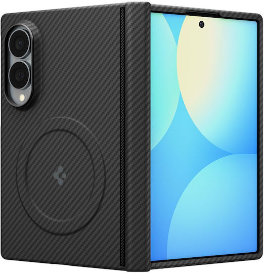 Spigen Airskin Rückseite Umschlag Aramidfaser Schwarz (Galaxy Z Fold8)