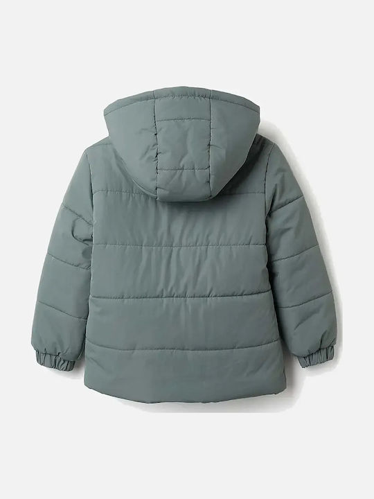 Kinderjacken & Winterjacken Lässig Kurze mit Kapuze Khaki