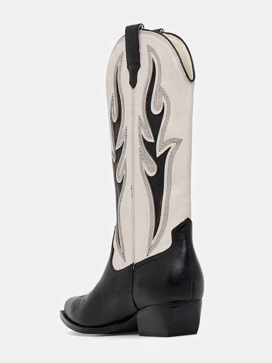 Damenstiefel Cowboy Schwarz