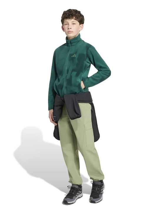 Cardigan sport pentru copii Verde