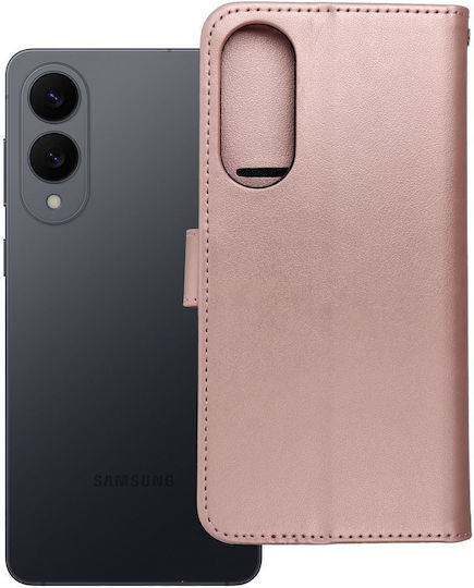 Bear Book Σιλικόνης Ροζ Χρυσό (Galaxy S25)