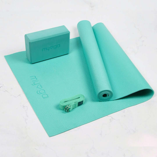 Ryder Hub Starter Kit Trainingsmatte Yoga Türkis (173x61x0,4cm)