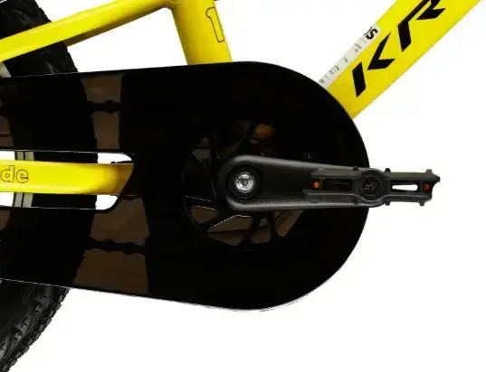 Kross 14" Παιδικό Ποδήλατo BMX με Σκελετό Αλουμινίου Κίτρινο