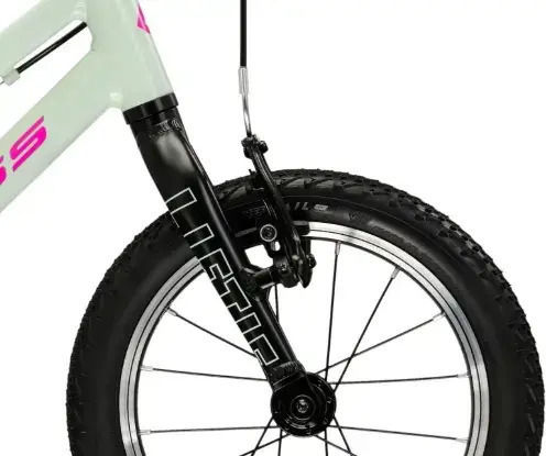 Kross Bicicletă Copii BMX 14" cu Cadru din Aluminiu Verde