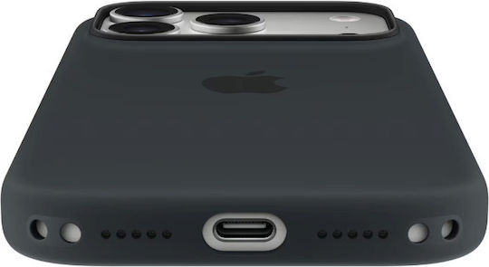Apple Silicone Case with MagSafe Back Cover Σιλικόνης Midnight (iPhone 17 Pro)