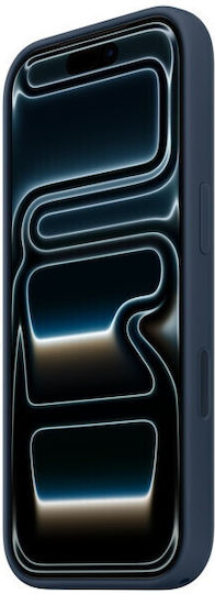 Apple Silicone Case with MagSafe Back Cover Σιλικόνης Midnight (iPhone 17 Pro)