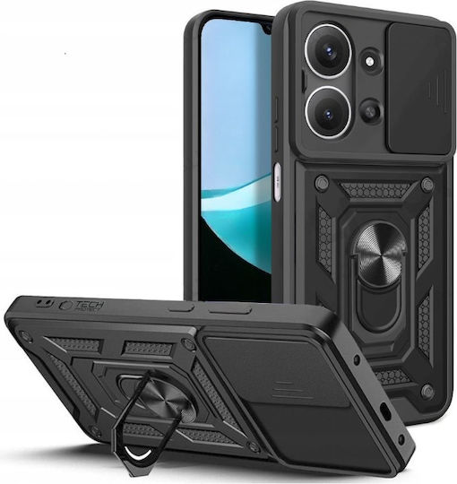 Defender Задна корица Пластмаса / Силикон Черен (Redmi 15C 5G)
