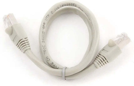 Cablexpert U/UTP Кат.6 (Gigabit) Мрежов Кабел Ethernet 0.5m Сив
