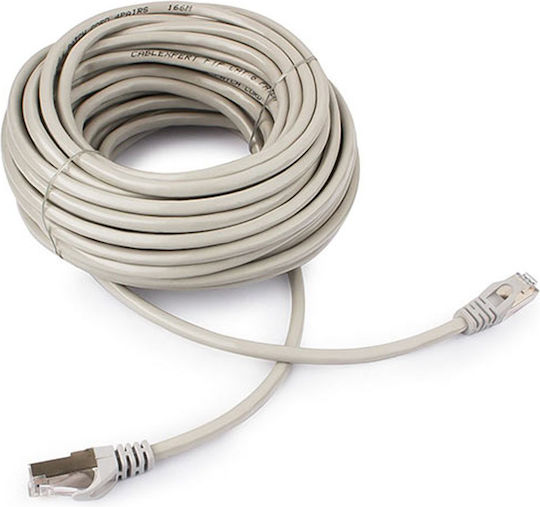 Cablexpert F/FTP Кат.6 (Gigabit) Мрежови Кабел Ethernet 15m Сив