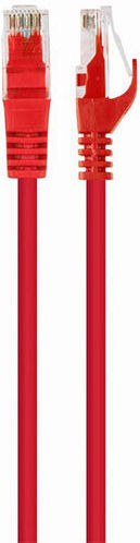Cablexpert U/UTP Cat.6 Gigabit Network Cable Ethernet 0.25m Red