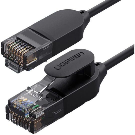 Ugreen U/UTP Cat.6a (Gigabit) Καλώδιο Δικτύου Ethernet 2m Μαύρο