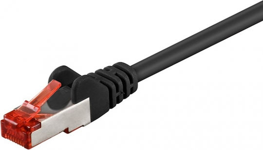 Goobay S/FTP Кат.6 (Gigabit) Мрежов Кабел Ethernet 10м Черен