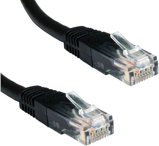 MediaRange U/UTP Cat.6 (Gigabit) Network Cable Ethernet 2m Black