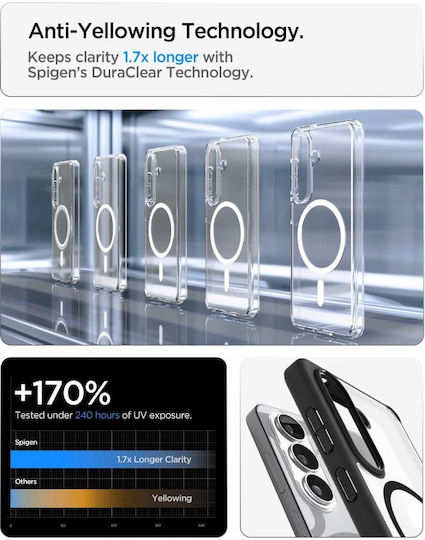 Spigen Ultra Hybrid Mag Back Cover Σιλικόνης / Πλαστικό 2mm Matte Black (Galaxy S26+)