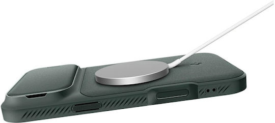 Spigen Optik Armor Задна Корица Силикон / Пластмаса 2mm Зелен (iPhone 18 Pro / 17 Pro)
