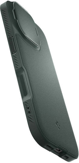 Spigen Optik Armor Заден Калъф Силикон Зелен (iPhone 17)