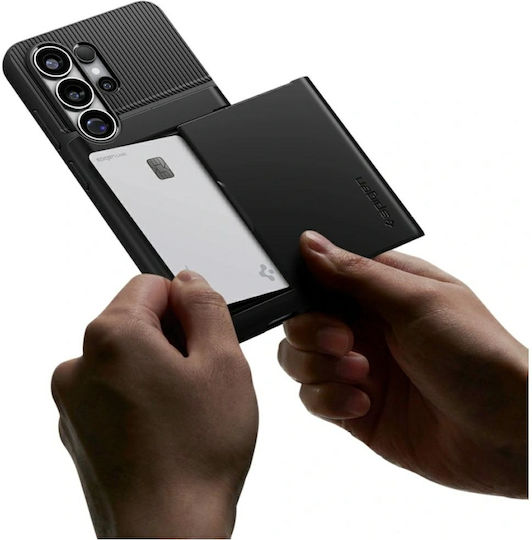 Spigen Slim Armor CS Back Cover Plastic / Silicon Negru (Galaxy S26 Ultra)