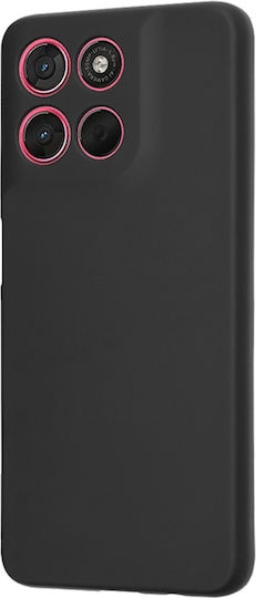 Back Cover Din Silicon Negru Pentru Motorola Moto G57 Power Moto G67 Power