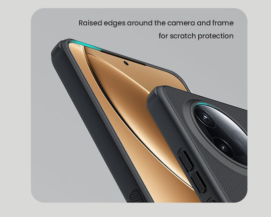 Nillkin Super Frosted Pro Back Cover Πλαστικό / Σιλικόνης 0.5mm Αδιάβροχο Μαύρο (Poco F7 Pro)