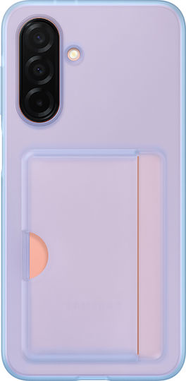 Samsung Card Slot Case Wallet Silicone Blue (Galaxy A26)