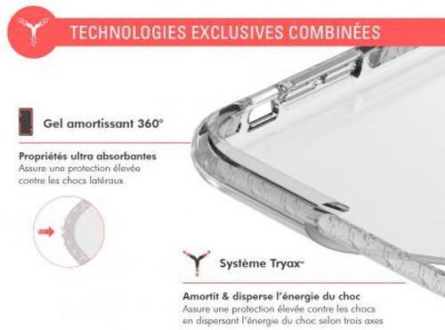 Hülle Galaxy S21 Plus Tryax Sleeve Verstärkte Ecken Force Case Life