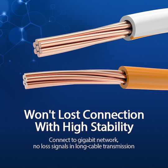Vention U/UTP Kat.6 Ethernet Netzwerkkabel 2m Schwarzes