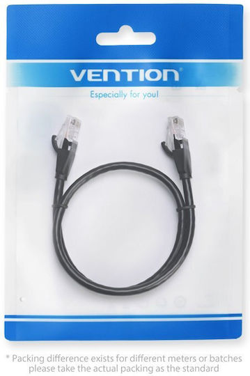 Vention U/UTP Kat.6 Ethernet Netzwerkkabel 2m Schwarzes