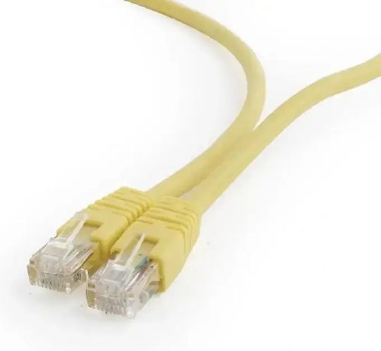 Cablexpert U/UTP Cat.6 (Gigabit) Καλώδιο Δικτύου Ethernet 0.5m Κίτρινο