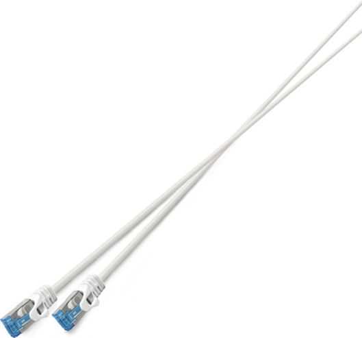 Grundig SF/UTP Kat.6a Ethernet Netzwerkkabel 1m Weiß