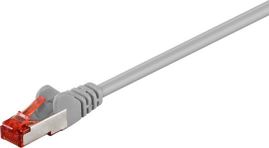 Goobay S/FTP Кат.6 (Gigabit) Мрежов Кабел Ethernet 15м Сив