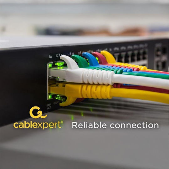 Cablexpert S/FTP Cat.6a Ethernet Network Cable 0.25m Yellow