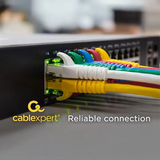 Gembird S/FTP Cat.6a Cablu de rețea Ethernet 2m Galben 1buc