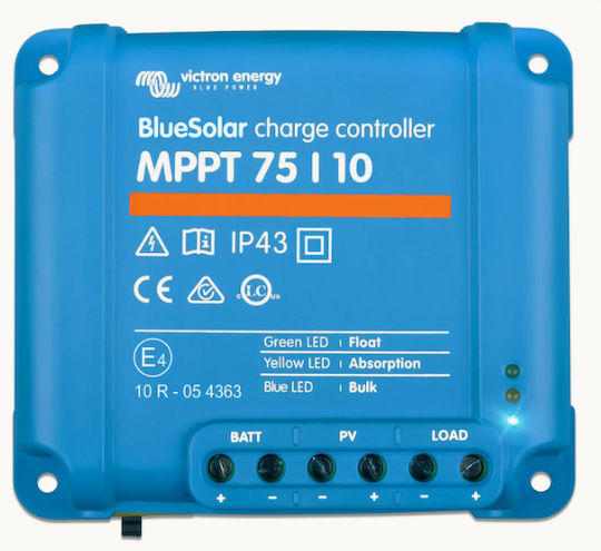 Victron Energy BlueSolar MPPT 75/10 Solar Laderegler 24V 10A