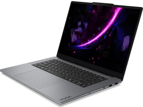 Lenovo Yoga Pro 7 15IPH11 15.3" OLED QHD+ 165Hz (Ultra 7-356H/32GB/1TB SSD/GeForce RTX 5050/W11 Pro) Лунно сиво (Международна английска клавиатура)
