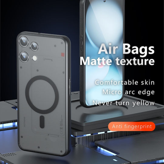 Back Cover Negru (Nothing Phone (3a) Lite)