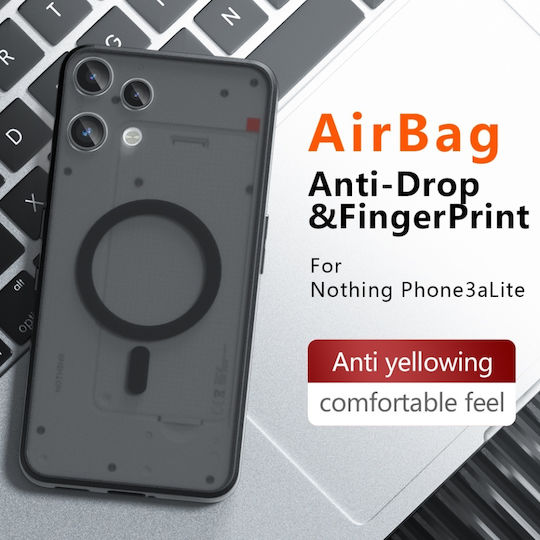 Back Cover Negru (Nothing Phone (3a) Lite)
