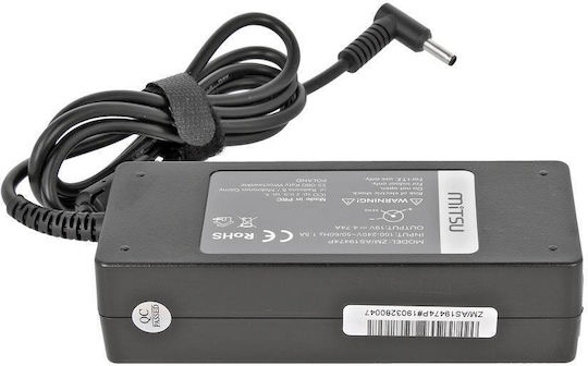 Mitsu Laptop Charger 90W 19V 4.74A for Asus with Detachable Power Cable