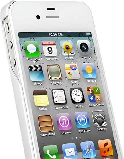 Калъф Moshi Iglaze За iPhone 4/4s Бял