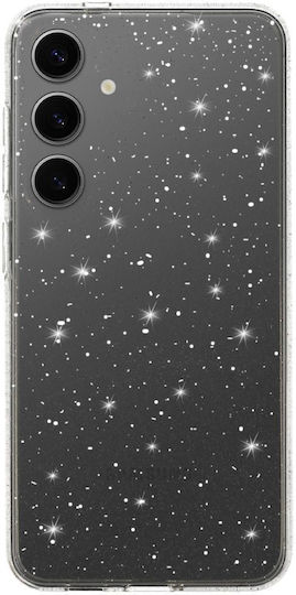 Silver Star Silber Silikon Rückseite Umschlag Für Samsung Galaxy A25 5G Samsung Galaxy A24 4G