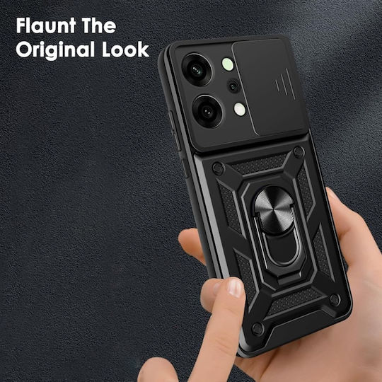 Back Cover Negru (Oppo Reno14 Pro, SKYDDAR INNOVATION)